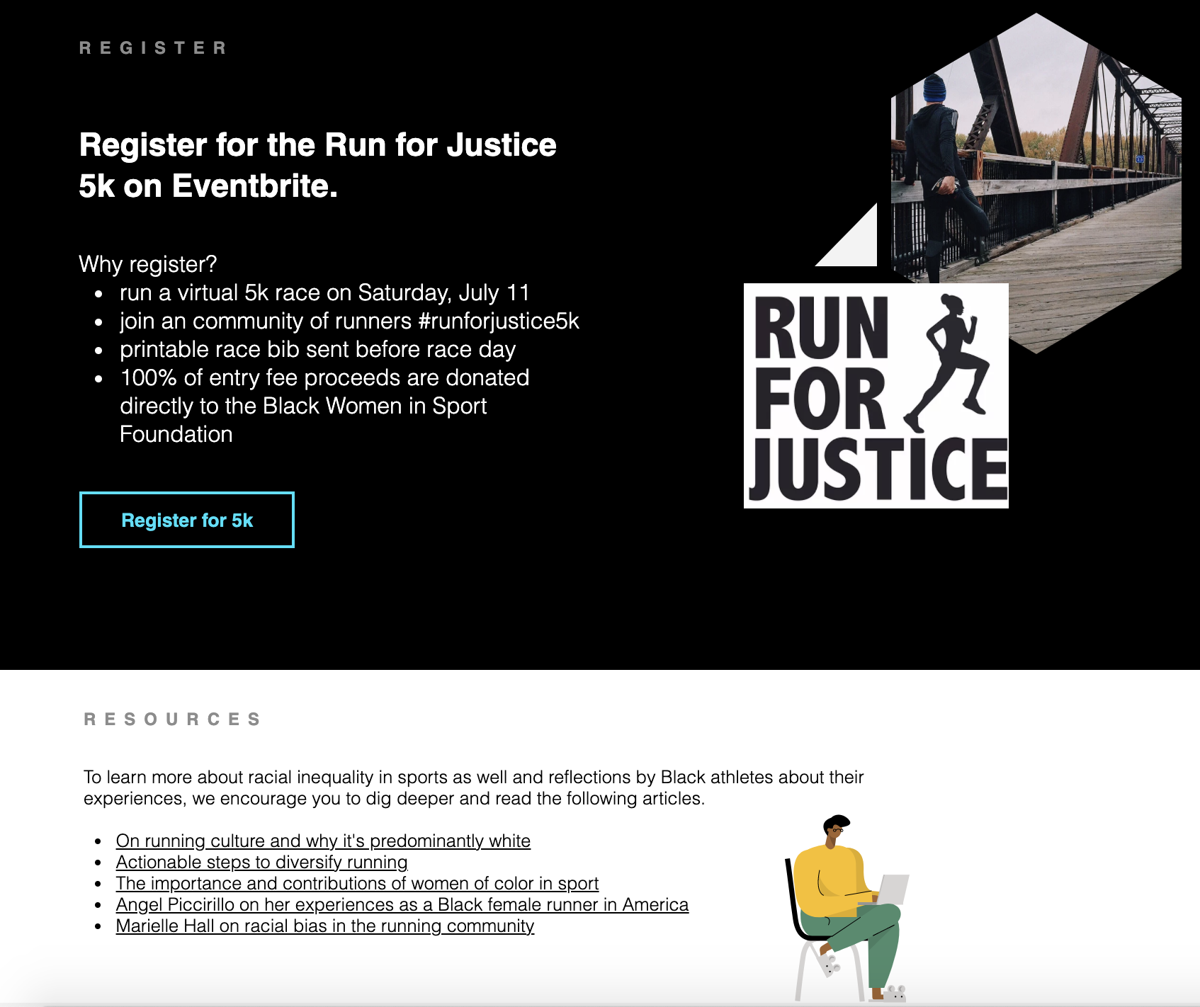 website about page